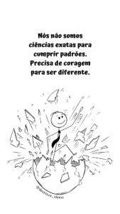 Ilustrações simples com mensagens poderosas