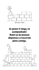 Ilustrações simples com mensagens poderosas