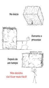 Ilustrações simples com mensagens poderosas