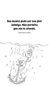 Ilustrações simples com mensagens poderosas