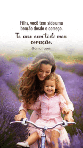frases de mãe de menina