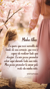 frases de mãe de menina