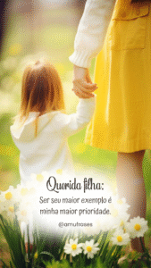 frases de mãe de menina
