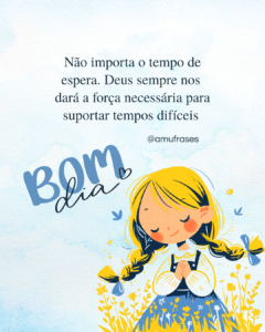 mensagens de bom dia com Deus