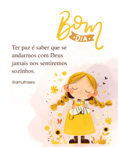 mensagens de bom dia com Deus