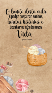 Frases de amor pela profissão de costureira