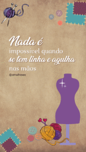 Frases de amor pela profissão de costureira