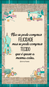 Frases de amor pela profissão de costureira