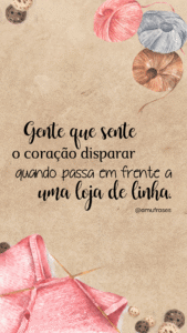 Frases de amor pela profissão de costureira