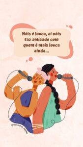 Frases para enviar a amiga que te entende até no silêncio