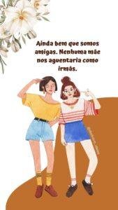 Frases para enviar a amiga que te entende até no silêncio