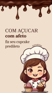 frases para Confeiteira de Cupcakes