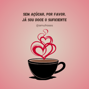Café sem açúcar