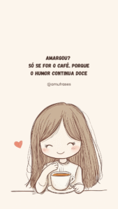 Café sem açúcar