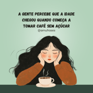 Café sem açúcar